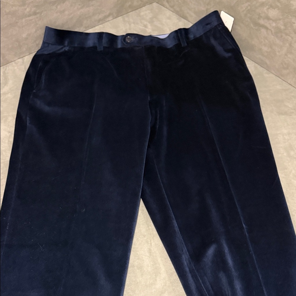 NWT Tommy Hilfiger Men's Velvet Pants in Navy